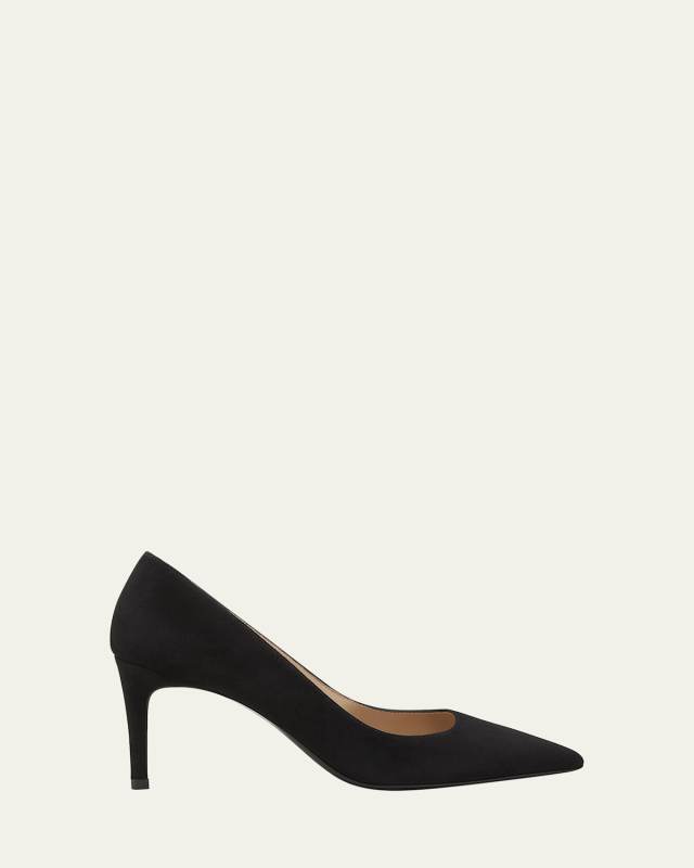 Stuart Suede Stiletto Pumps